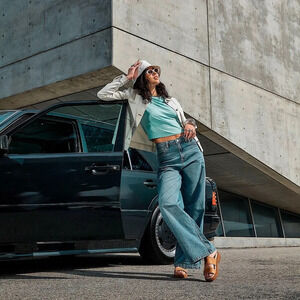 TIMBERLAND Refibra jeans with zip and button closure 35/28
SKU: TBOA5YXY